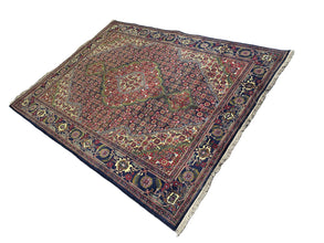 7x5 Hand-Knotted Afghan Rug – Nomad Collection Design