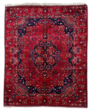 7x5 Premium Afghan Rug – Caspian Collection Design