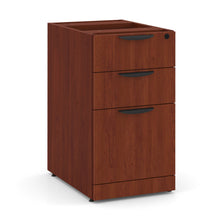 OfficeSource | OS Laminate | 3 Drawer Deluxe Full Pedestal - Box/Box/File