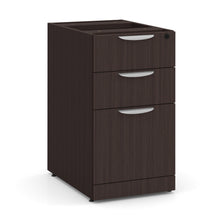OfficeSource | OS Laminate | 3 Drawer Deluxe Full Pedestal - Box/Box/File