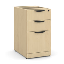 OfficeSource | OS Laminate | 3 Drawer Deluxe Full Pedestal - Box/Box/File