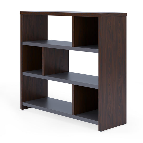OfficeSource | Lucca | 3 Shelf Console Bookcase