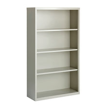 OfficeSource | Steel Bookcase | Steel Bookcase - 4 Shelves