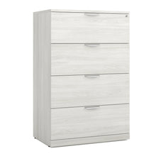 OfficeSource | OS Laminate Lateral Files | 4 Drawer Lateral File Cabinet