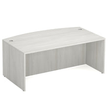 OfficeSource | OS Laminate | 71''W Bow Front Desk Shell