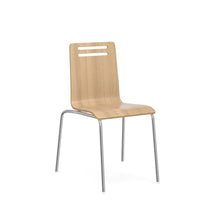 OfficeSource | Rowan | Square Bentwood Standard Height Café Chair - Set of 2