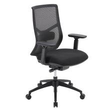OfficeSource Starlight High Back Max Task Chair with Black Frame and Seat Slider