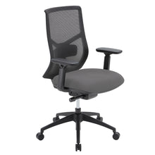 OfficeSource Starlight High Back Max Task Chair with Black Frame and Seat Slider