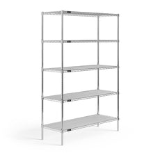 OfficeSource 5-Shelf 48''Wx18''Dx72''H Wire Rack