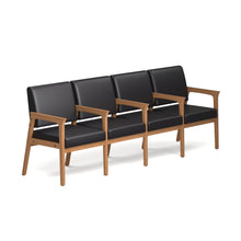 OfficeSource Aiden 4-Seater with Full Arm