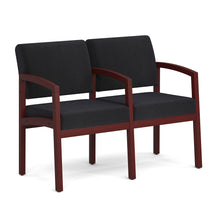 OfficeSource Baker 2-Seater with Full Arm