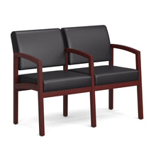 OfficeSource Baker 2-Seater with Full Arm