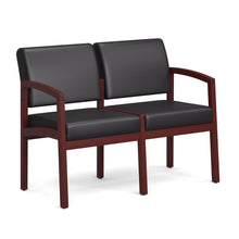 OfficeSource Baker 2-Seater with Half Arm