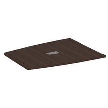 OfficeSource | Conference/Multi-Purpose Tables | Half Boat Shape Top - Requires Base - 60.5''