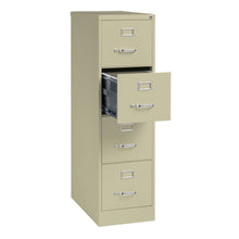 OfficeSource Steel Vertical File Collection 4 Drawer Vertical File Cabinet, 26.5'' Deep, Letter