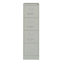 OfficeSource Steel Vertical File Collection 4 Drawer Vertical File Cabinet, 26.5'' Deep, Letter