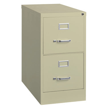 OfficeSource Steel Vertical File Collection 2 Drawer Vertical File Cabinet, 25'' Deep, Legal