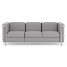 OfficeSource | Madison | Sofa with Chrome Frame