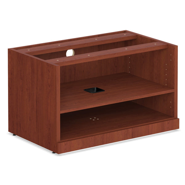 OfficeSource | StandUp Standing Desk | Open Shelf Cabinet (Top Not Included)