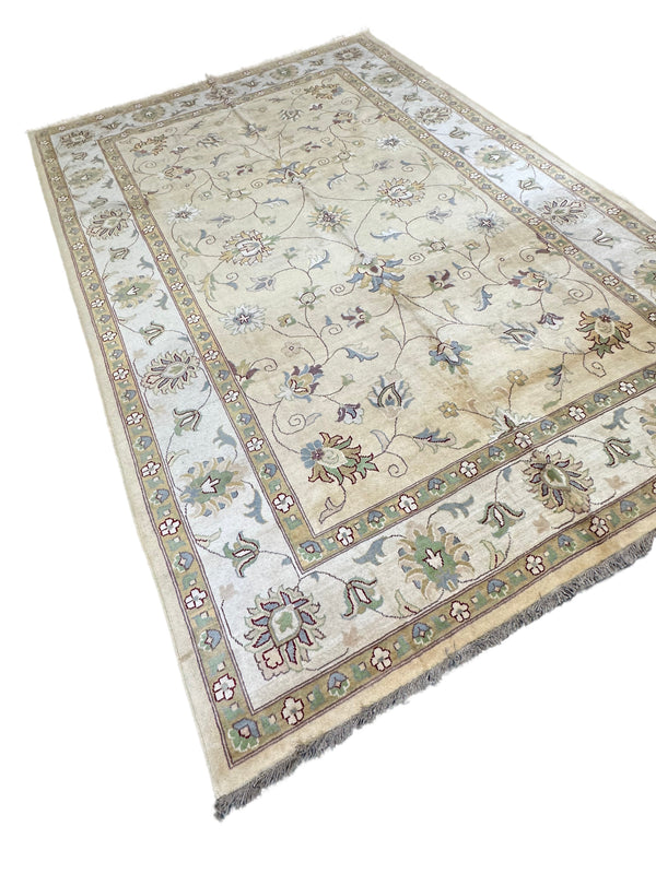 7x10 Afghan Caravan Collection Rug – Tribal Red & Black Wool