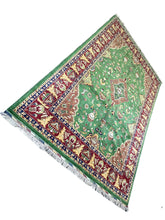 7x10 Hand-Knotted Afghan Rug – Nomad Collection Design