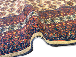 7x10 Silk Road Collection Rug – Handmade Afghan Wool Carpet