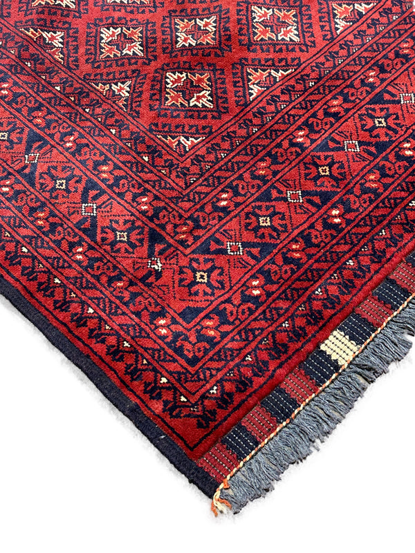 7x5 Silk Road Collection Rug – Handmade Afghan Wool Carpet