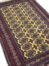 4x6 Sovereign Afghan Rug – Hand-Knotted Royal Design