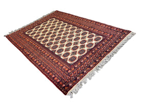 4x6 Traditional Sovereign Rug – Handwoven in Afghanistan