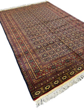 4x6 Sovereign Collection Afghan Rug – Hand-Knotted Royal Design