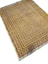 3x5 Traditional Afghan Wool Rug – Frontier Collection Style