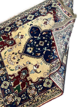 3x5 Afghan Caravan Collection Rug – Tribal Red & Black Wool