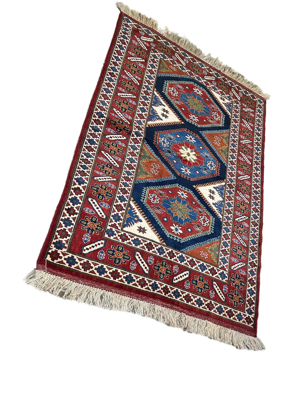 3x5 Premium Artisan Collection Afghan Rug – Hand-Knotted Perfection