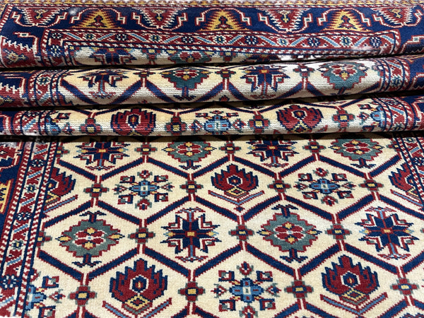 2.5x8 Afghan Heritage Traditions – Hand-Knotted Tribal Rug