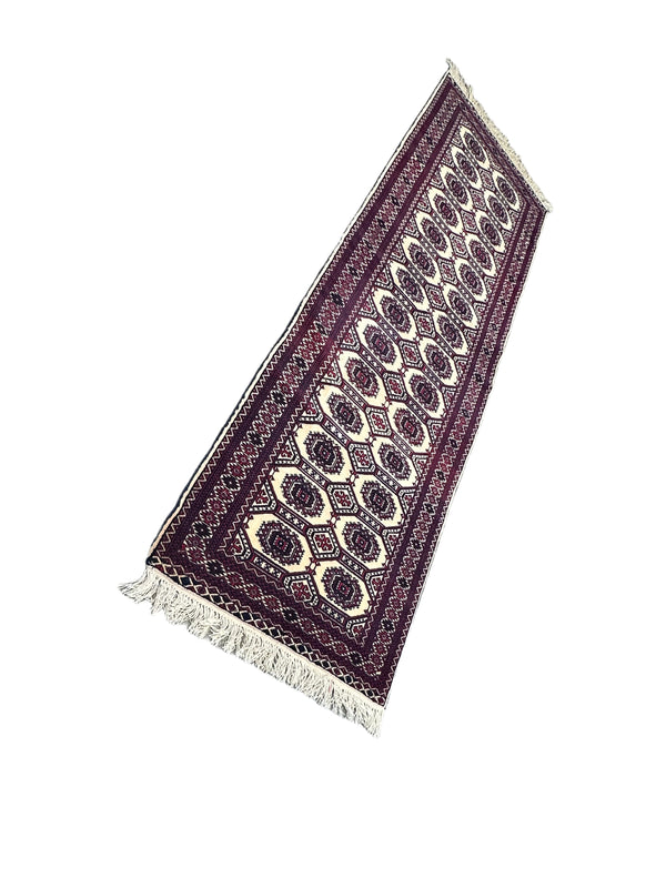 2.5x8 Heritage Traditions Collection Rug – Traditional Afghan Wool Carpet