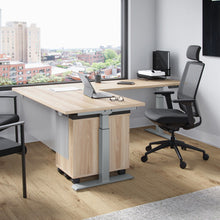 OfficeSource 3-Stage Tri Motor Deluxe Electric Height Adjustable Base