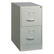 OfficeSource Steel Vertical File Collection 2 Drawer Vertical File Cabinet, 25'' Deep, Letter