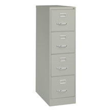 OfficeSource Steel Vertical File Collection 4 Drawer Vertical File Cabinet, 25'' Deep, Letter