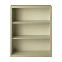OfficeSource Steel Bookcase Collection 3 Shelf Metal Bookcase, 42'' High