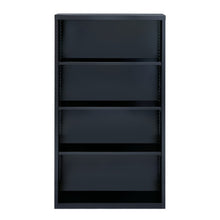 OfficeSource | Steel Bookcase | Steel Bookcase - 4 Shelves
