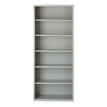 OfficeSource Steel Bookcase Collection 6 Shelf Metal Bookcase, 82'' High