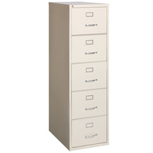 OfficeSource Steel Vertical File Collection 5 Drawer Vertical File Cabinet, 26.5'' Deep, Letter