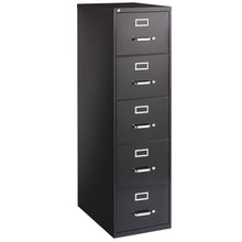 OfficeSource Steel Vertical File Collection 5 Drawer Vertical File Cabinet, 26.5'' Deep, Letter