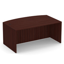 OfficeSource | OS Laminate | 66''W Bow Front Desk Shell