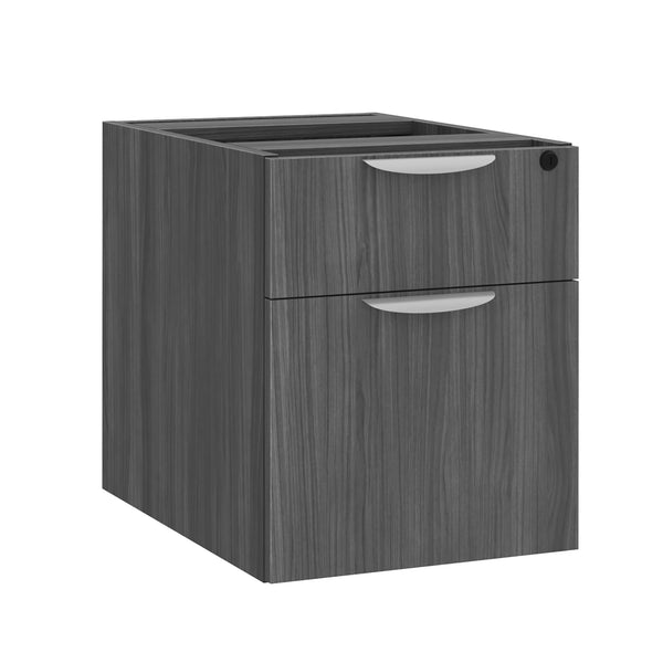 OfficeSource | OS Laminate | 2 Drawer Hanging Pedestal - Box/File - 15.5''W x 19''D