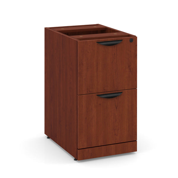 OfficeSource | OS Laminate | 2 Drawer Deluxe Full Pedestal - File/File