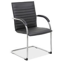 OfficeSource | Ridge | Sled Based Guest Chair with Chrome Frame