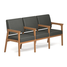 OfficeSource Aiden 3-Seater with Full Arm