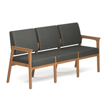 OfficeSource Aiden 3-Seater with Half Arm