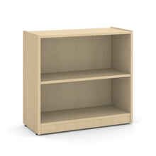 OfficeSource OS Laminate Bookcases Bookcase - 2 Shelves